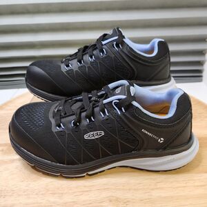 Keen Utility Vista Energy Work Shoes – Women’s 6W Black Carbon Toe